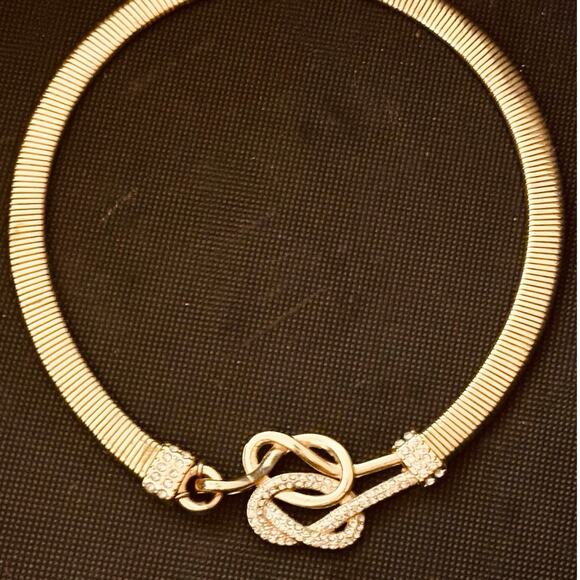 Rachel Zoe Love Me Knot Collar Neclace - Picture 4 of 6